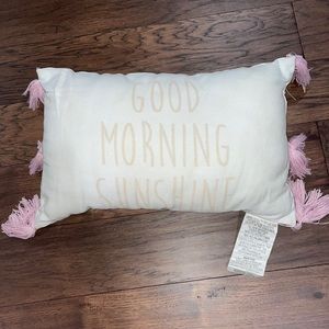 Good morning sunshine pillow